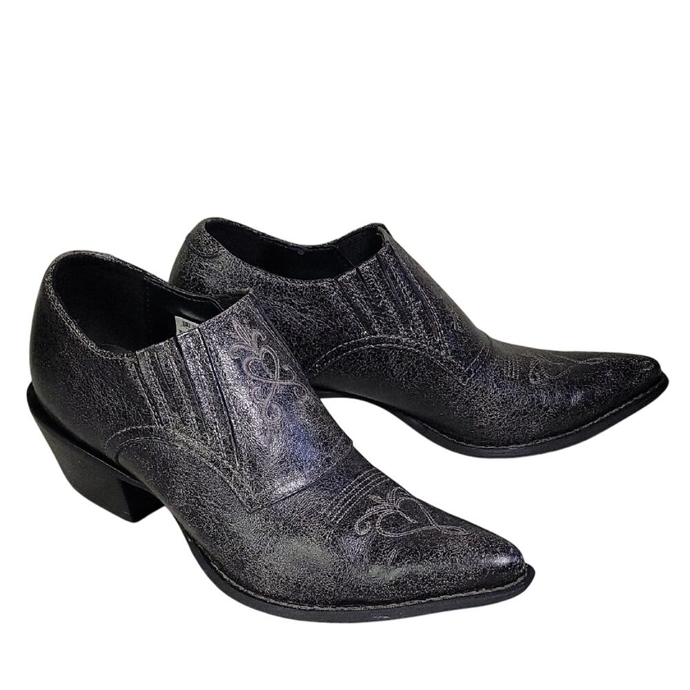 Durango Black Ankle Boots